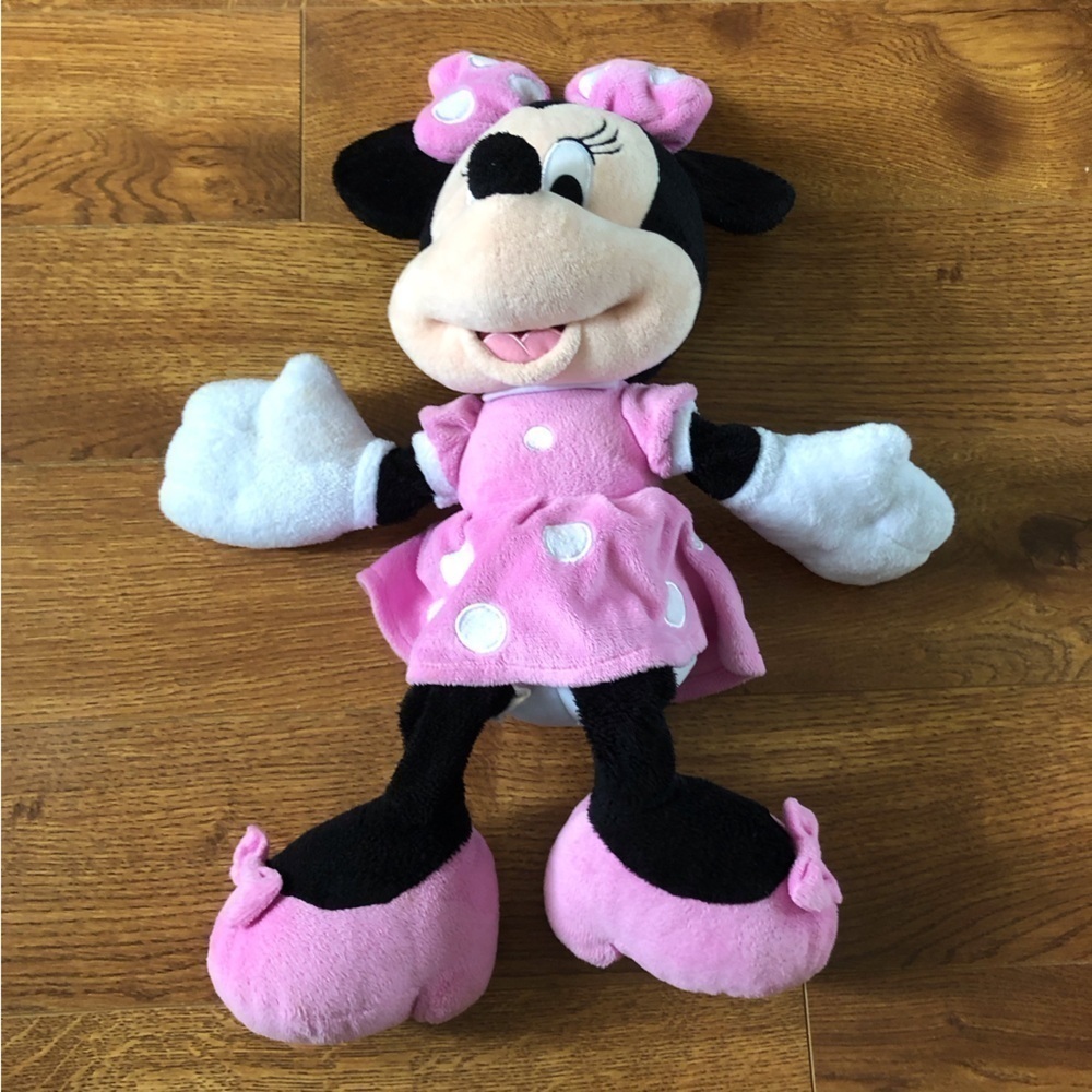 Disney Pink Minnie Mouse Large stuff figure plush